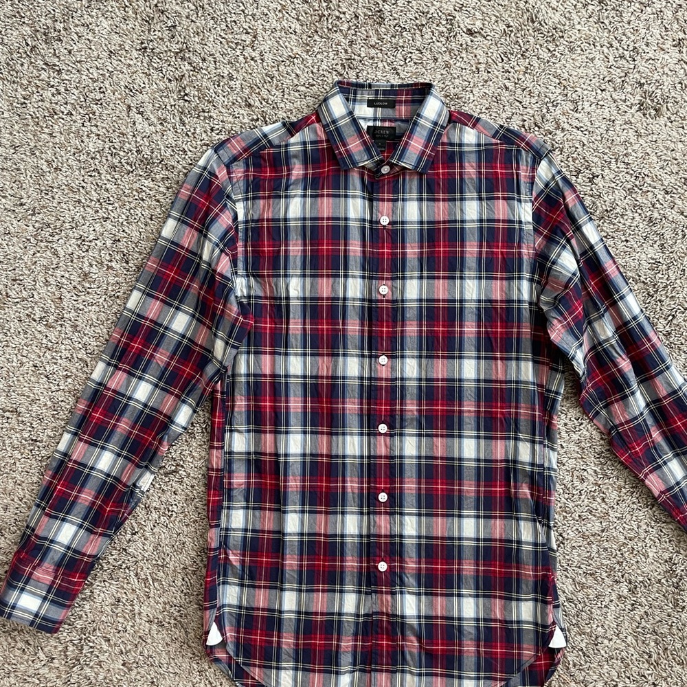 J Crew Ludlow Slim 120’s 2-Ply Shirt
